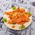 向日葵が咲く時's cooksnap of when they made 人参とカニカマのカレー粉マヨサラダ♪.