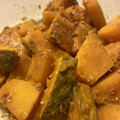 お天気マーク's cooksnap of when they made レンジで簡単♪かぼちゃのオイゴマ和え.