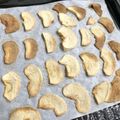 ちょこ05's cooksnap of when they made 簡単に手作り＊ドライりんご.