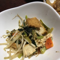 ゆうあラブ's cooksnap of when they made 厚揚げと小松菜の炒めもの.