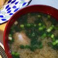 まみお✳'s cooksnap of when they made 牡丹海老のお刺身とお味噌汁.