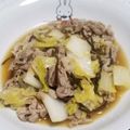 ７２３'s cooksnap of when they made 簡単★旬の白菜と豚肉の塩こんぶ炒め.