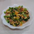 ☆★☆mint☆★☆'s cooksnap of when they made 小松菜とベーコンの卵とじ♪.