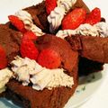 りこはるまこママ's cooksnap of when they made 甘さひかえめ♡ダブルチョコシフォンサンド.