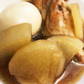 Stuart♡'s cooksnap of when they made 手羽元　大根　卵の甘辛煮　.