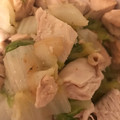 ☆しいたんママ☆'s cooksnap of when they made 鶏むね肉と白菜のあっさり塩炒め.
