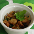 リーカ's cooksnap of when they made 鶏皮とネギの甘辛炒め.
