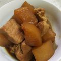 MUJIRUSI☆'s cooksnap of when they made 大根と豚肉の赤味噌煮♪.