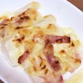 きえこ's cooksnap of when they made 豆腐とベーコンの熱々チーズ焼き✿.