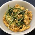 こざい's cooksnap of when they made 水菜と卵のバター醤油炒め.