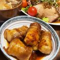 ベルちゃんパンケーキ's cooksnap of when they made チーズinちくわの豚肉照り焼き☆.