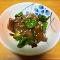 かしゅみん♡'s cooksnap of when they made こんにゃくとピーマンの甘辛炒め.