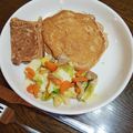 はるかっぺーさん's cooksnap of when they made 簡単&しっとり♥オートミールパンケーキ.