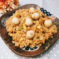 Satoco❋'s cooksnap of when they made 子供たち大好きな簡単☆中華風おこわ♪.
