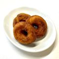 にきけん's cooksnap of when they made かぼちゃ煮物リメイク☆サクモチドーナッツ.