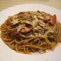 さるちゃんばなな's cooksnap of when they made うちのスパゲティーナポリタン.