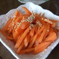 tamiko54's cooksnap of when they made お弁当おかず：人参とじゃこのレンジ蒸し.