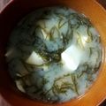 おはな✻'s cooksnap of when they made ＊朝食に＊もずくと豆腐の味噌汁＊.