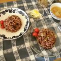 violets's cooksnap of when they made 塩昆布チャーハン★.