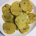 いちこはぴん's cooksnap of when they made ✿離乳食✿お好み焼き？お焼き？？.