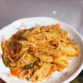ぬまっち☆'s cooksnap of when they made 簡単、おつまみ！えのきのキムチ炒め.