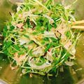 ♥︎yaya♥︎'s cooksnap of when they made 超簡単!!!!豆苗と塩昆布のサラダ.