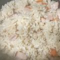 Yusena's cooksnap of when they made 市販の焼豚で☆手軽に本格炊き込みご飯☆.