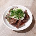 昊のママ's cooksnap of when they made 牛串。鬼おろしポン酢。.