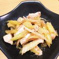 RINクック's cooksnap of when they made ベーコンとセロリのきんぴら黒胡椒風味.