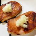 紅小雪's cooksnap of when they made わさびハムステーキ【ボロニアソーセージ】.