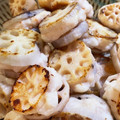 きゃっきぃー's cooksnap of when they made 簡単〜蓮根のエビはんぺん挟み焼き☆.