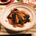 ぱんだ食堂★'s cooksnap of when they made 鶏胸肉となすの甘酸っぱ焼き煮、ダイエット.