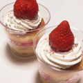 ほあちん's cooksnap of when they made 超簡単 可愛いケーキ(∩´∀｀)∩.