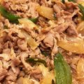さなりゅう's cooksnap of when they made 豚肉ピーマン玉葱のゴマだれ焼き♪.