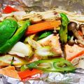 えいてぃえいと's cooksnap of when they made トースターでシャケと野菜のホイル焼き！.