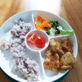 あくありろ's cooksnap of when they made 離乳食1歳頃〜手づかみ☆野菜のつくね焼き.