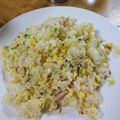 凪なぎ's cooksnap of when they made 簡単★スタミナ！ガーリックチャーハン♪.