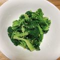 acha5260's cooksnap of when they made 白だしで優しい味付け～かき菜のからし和え.
