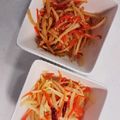 ☆momocchi☆'s cooksnap of when they made 大根皮と皮ごと人参の色々炒め【2種】.