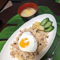 ちゃーきー★'s cooksnap of when they made 簡単♪きのこたっぷり☆ガーリックライス.