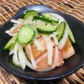 料理男子部🍻's cooksnap of when they made トマトとキュウリとタマネギの和マリネ.