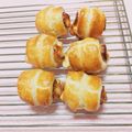 まあまま☆0403's cooksnap of when they made 竹輪ととろ～りチーズのサクサクパイ.
