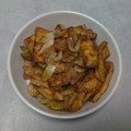 kueihua's cooksnap of when they made 豚小間と油揚げの炒め物.