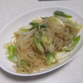 きらり流れ星's cooksnap of when they made 糸こんのにんにくバター醤油炒め☆.