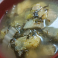 あゆたっくん's cooksnap of when they made 白菜と生ワカメの味噌汁♪.