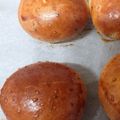 八百屋の女将's cooksnap of when they made 黒ごま♪あんぱんHB.