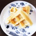 ペンタゴン食堂's cooksnap of when they made 餠とワッフルで☆モッフル.