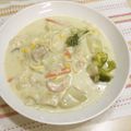 Erikぷん's cooksnap of when they made ルーなし簡単♪ほんのり甘い絶品シチュー♡.