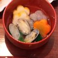 akacyairoF's cooksnap of when they made お食い初めメニュー② 蛤のお吸い物.