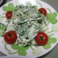 ごーあい's cooksnap of when they made 【ルッコラと大根のゴママヨサラダ】.